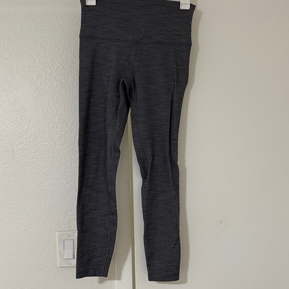 lululemon athletica Dark Gray Leggings - Picture 1 of 3